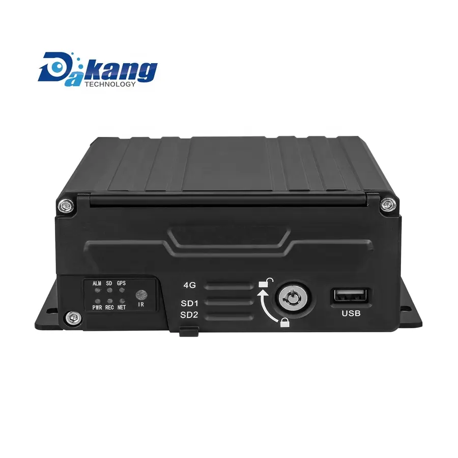 Dakang 4ch 1080 GPS WIFI 3G 4G opcional AHD 1080P Cámara del coche HDD móvil DVR MDVR