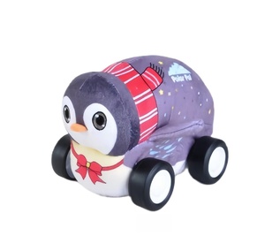 R/C Plush <strong>Toys</strong> Cartoon Wild Wonders Cars DIY Assemble and Disassemble Compatible with Building Blocks with Music - Product Image 1