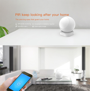 Tuya ZigBee <strong>PIR</strong> <strong>Motion</strong> <strong>Sensor</strong> Wireless Infrared Detector Security Burglar Alarm <strong>Sensor</strong> Need Gateway Work for Smart Life APP - Product Image 2