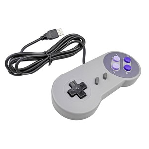 Retro SNES Classic <strong>USB</strong> <strong>Game</strong> <strong>Controller</strong> for Windows PC for Mac Gamepad - Product Image 2