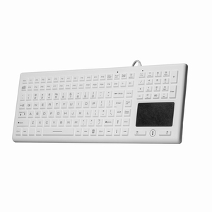 IP68医用硅胶键盘，带触摸板，用于洁净室医疗和食品工业 - Product Image 2