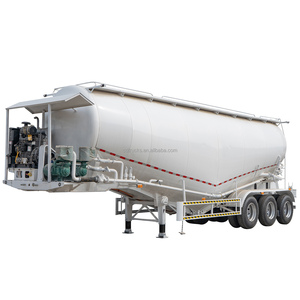 Aluminium and Stainless Steel Bulk Semi-Trailer for <strong>Cement</strong> Tank Truck Trailers Available for Sale