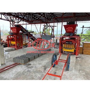 Brick <strong>Machine</strong> Production <strong>Line</strong> <strong>Automatic</strong> Cement <strong>Block</strong> Making <strong>Machine</strong> Hollow - Product Image 4