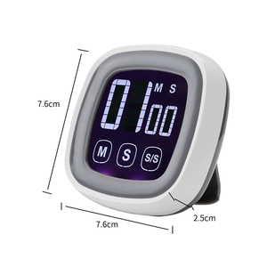 Pratico supporto di allarme digitale per conto alla rovescia cucina Abs magnetico Lcd pollame da cova e Timer di cottura in plastica resistente - Product Image 2