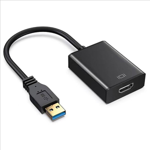 Puerto USB 3,0 a HDMI/VGA Cable adaptador 1080P HD Adaptador de video Plug and Play para presentación de negocios Oficina en casa - Product Image 2