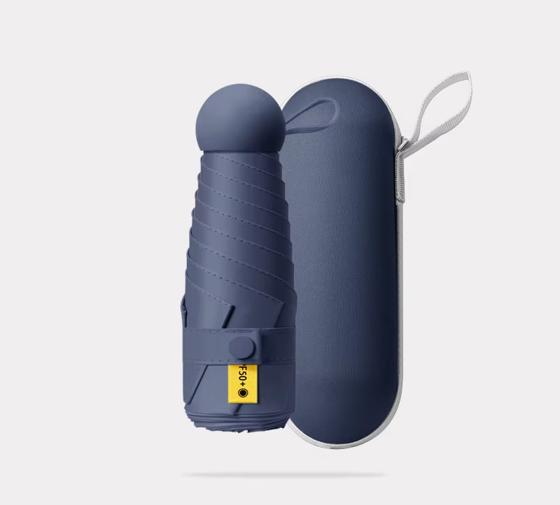 scatola per capsule blu navy