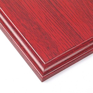 Cá nhân màu đỏ tấm gỗ giấy chứng nhận bằng gỗ mảng bám giải thưởng trống bằng gỗ giải thưởng cúp mảng bám khung ảnh bằng gỗ - Product Image 6
