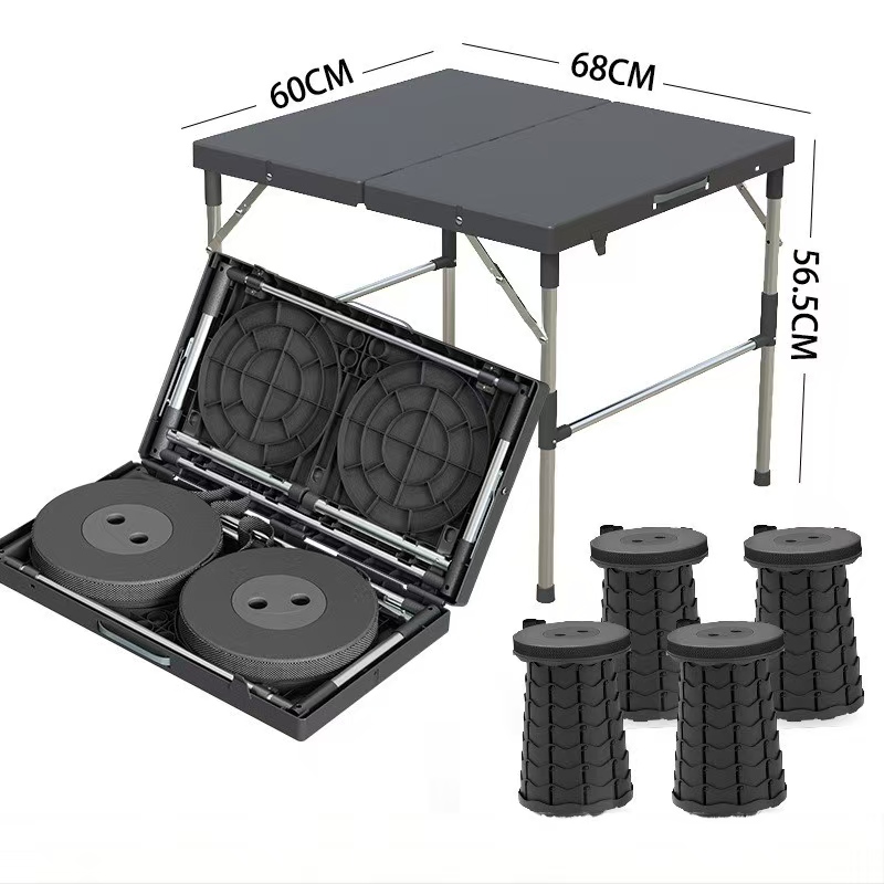 Black Big Table with 4 chairs