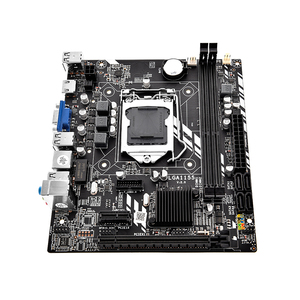 Placa base H61M de suministro de fábrica para InteI Core I7 / I5 / I3 / Pentium / Celeron LGA1155 DDR3 100% completamente probada - Product Image 2