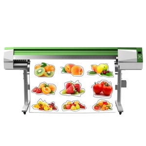 Double Head Print and Cut <strong>Plotter</strong> 3080mm 10' A3 1.3m 1.6m 1.8m Large Format Eco Solvent Printer and Cutter - Product Image 1