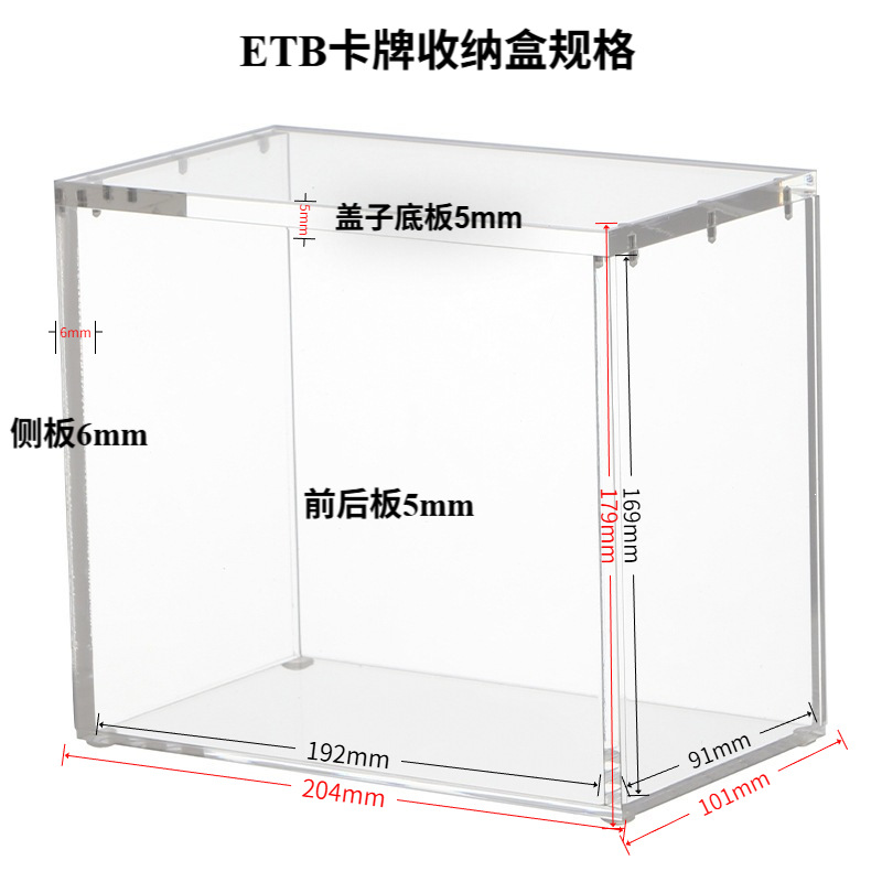 Etb-front and rear panels 5mm side 6mm bubble bag carton