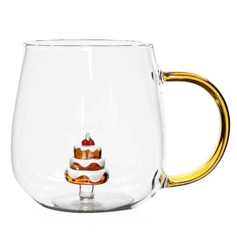 Tasse en verre pour gâteau