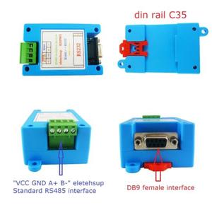 DC 12V 24V RS232至RS485隔离器转换器PC COM串行端口UART，用于Modbus RTU PLC模拟数字IO HMI - Product Image 4