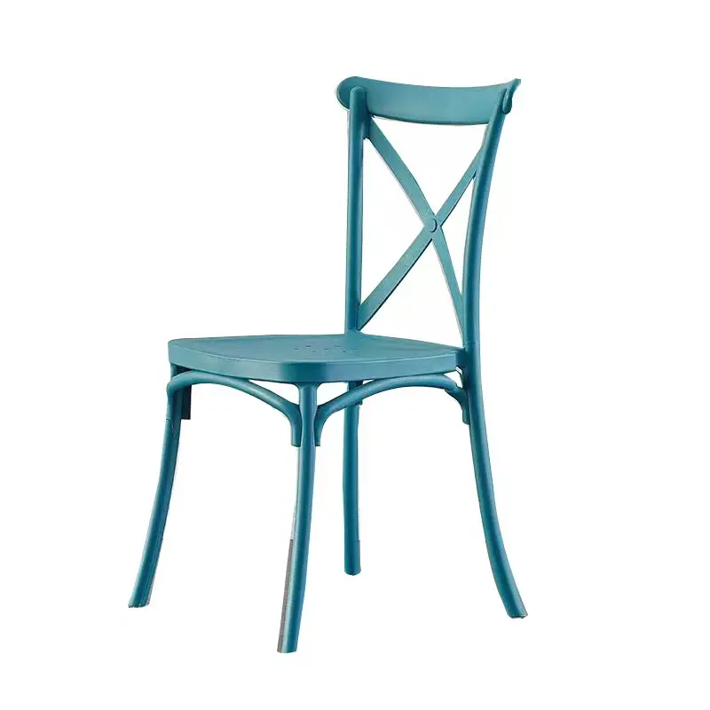 Cadeira de plástico com encosto garfo cadeira de banquete de casamento cadeira de bambu de plástico