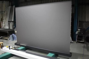 Pantalla de proyección ALR Wupro/OEM de 100 pulgadas 3D 4K UHD 16:9, pantalla de proyector de elevación de suelo eléctrica motorizada antiluz en stock en la UE - Product Image 4