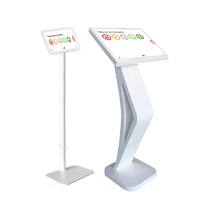 21,5-Zoll-Stand-Satisfaktions-Gerätetaste mit mehrsprachiger thailändischer deutscher Echtzeit-Kundenfeedback-Software - Product Image 3
