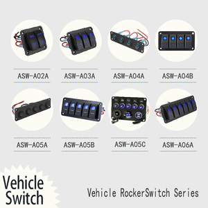 Wintai-tech araba kombinasyon anahtarı paneli Rocker anahtarı tutucu ile 5 Gang Rocker paneli anahtarı - Product Image 2