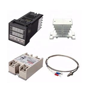 ZRデジタルpid温度コントローラーREX-C100 Max.40A SSR K熱電対プローブ - Product Image 1