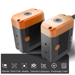 กล้องอุตสาหกรรมอัจฉริยะพร้อมเซ็นเซอร์ภาพ ระบบตรวจจับป้องกันข้อผิดพลาด ระยะโฟกัส 8 มม. ความละเอียด 1.6MP แบบโมโน สำหรับสแกนโค้ด - Product Image 2