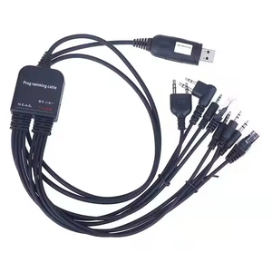 8 in 1 Computer USB cavo di programmazione Radio Mobile Multi connettori per kenwood baofeng motorola yaesu icom pratico autoradio - Product Image 1