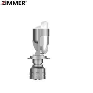 ZIMMER Nouveau Design Double Projecteur <span class=keywords><strong>LED</strong></span> Phare A8 80W 6000k Super Lumineux Blanc Lumière <span class=keywords><strong>Mini</strong></span> Projecteur Lentille H4 <span class=keywords><strong>LED</strong></span> Phare - Product Image 4