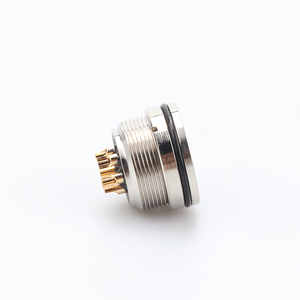 M16 Rear Panel Mount Industrial 2p 3p 4p 5p 6p <strong>Sensor</strong> a B D <strong>Code</strong> Socket Plug 90 Degree Elbow Assembly Connector Solder Screw - Product Image 4