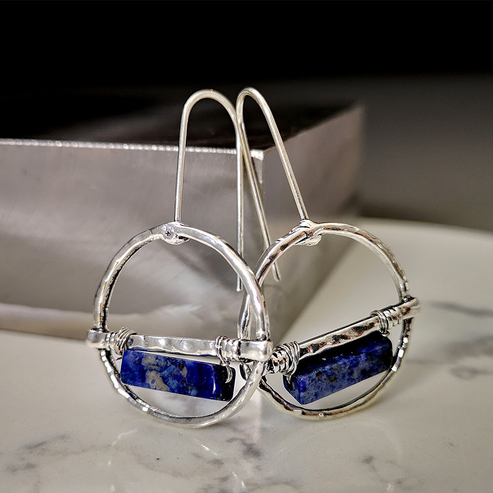 Ancient silver, lapis lazuli