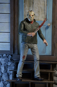 Jason โมเดลของเล่น3D 3rd ทำมือรุ่น Jason ฟิกเกอร์แอ็คชั่นสีดำชุดสไตล์ทหาร - Product Image 5