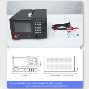 TTLTES-Fuente de alimentación conmutada programable de un solo canal, 600V, 5A, 3000W, ajustable, regulada por CC, 220V, voltaje de entrada