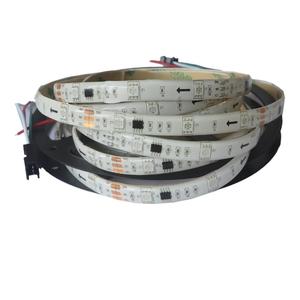 DC12V WS2811 5050RGIC 30/48/60leds/mプログラミング個別にアドレス指定可能なフレキシブルマジックスマート家の装飾Ledピクセルストリップライト - Product Image 4