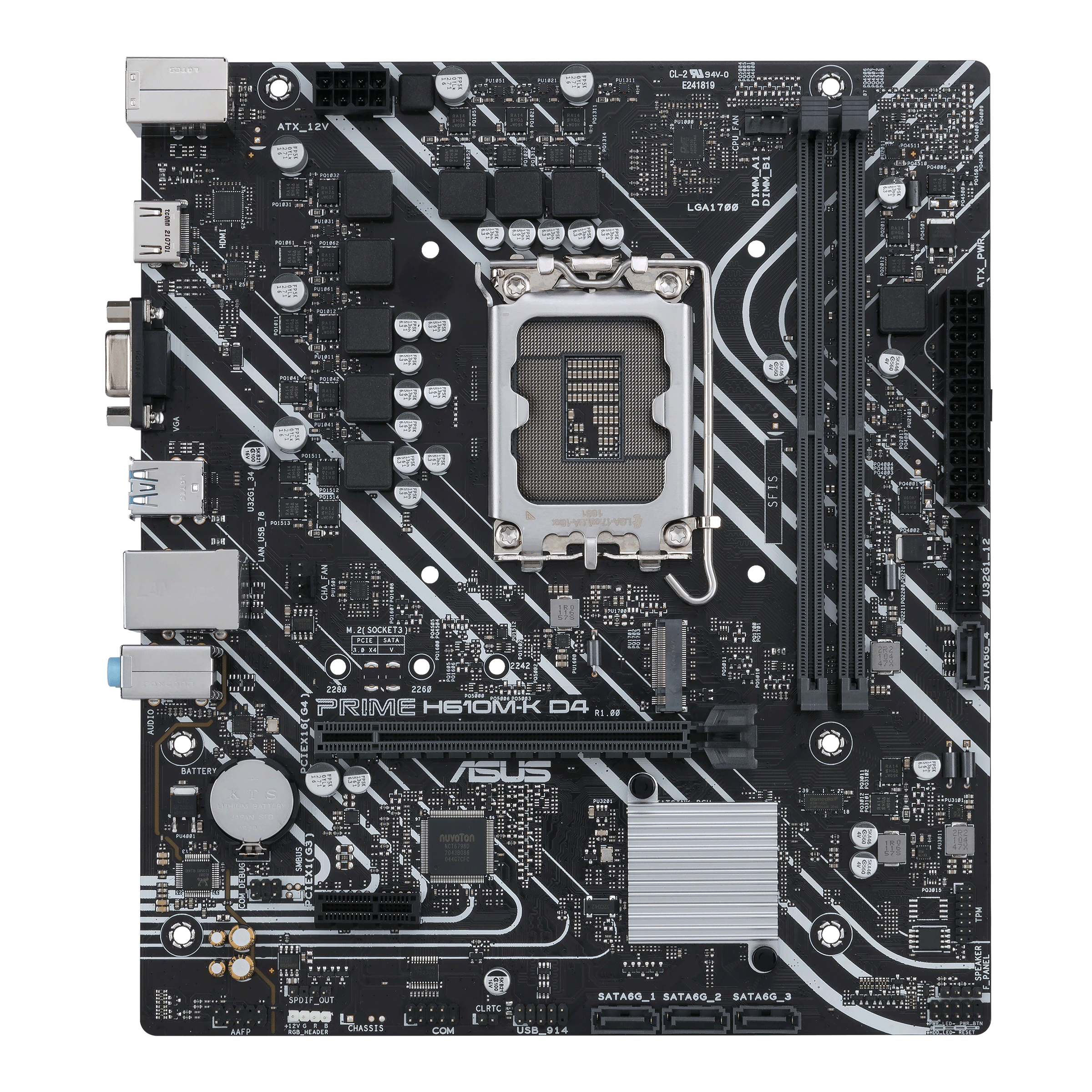 เอซุส H610M-K D4