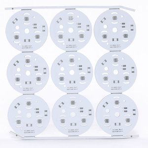 แผงวงจร LED แบบกลมสำหรับพีซีบี220V อะลูมิเนียมนำพีซีบี94V0แผงวงจรอะลูมิเนียมนำพีซีบี94V0 LED - Product Image 1