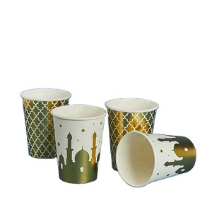 Polka Dot Coffee Cups 12 OZ Fun Design Leak Proof and Biodegradable Perfect for Kid-Friendly Caf&eacute;<strong>s</strong> and Lively Takeaway - Product Image 1
