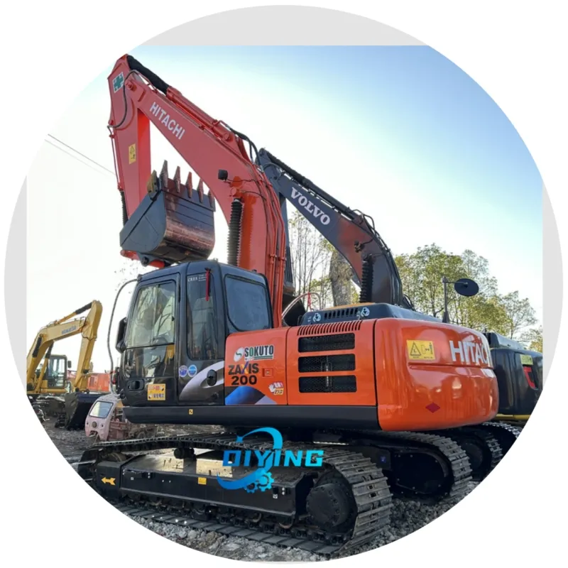 खुदाई करने वाली हिताची EX200 ZX200-3 ZX200-6, प्रयुक्त हिताची ZAXIS 210 200 खुदाई गर्म बिक्री कम कीमत स्वचालन