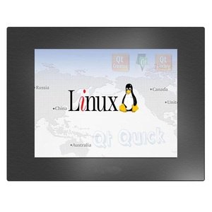 Monitor de control industrial resistivo HMI Sistema Linux Pantalla LCD de 8 pulgadas Panel integrado PC - Product Image 2