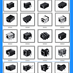 コネクタ12VDC022bDCメスジャックソケット1.655.15 5.5mmx 2.5mm 1.7 5.5 2.1mmDC電源ジャックプラグ... - Product Image 3