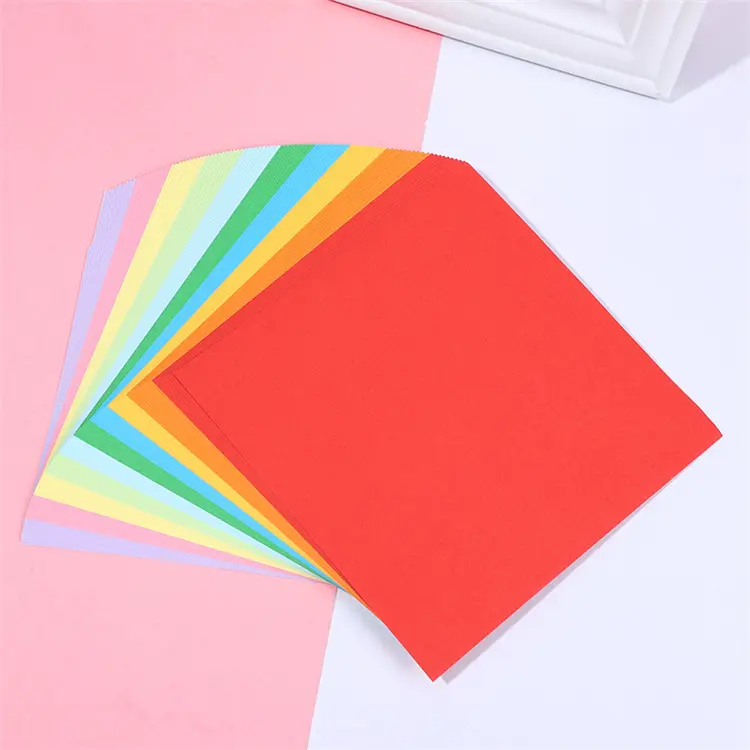 China OEM Factory Cheap Price Different RolOffice Uncoated Color Paper 70gsm 80gsm 120gsm 160gsm 180gsm 220gsm Origami Paper