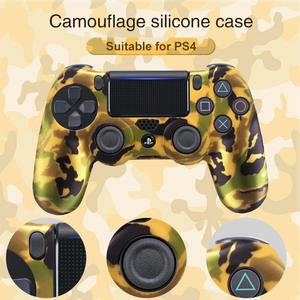 Per ps4 controller custodia in silicone ps4 protettiva pelle colorata, per ps4 cover controller slim pro - Product Image 4