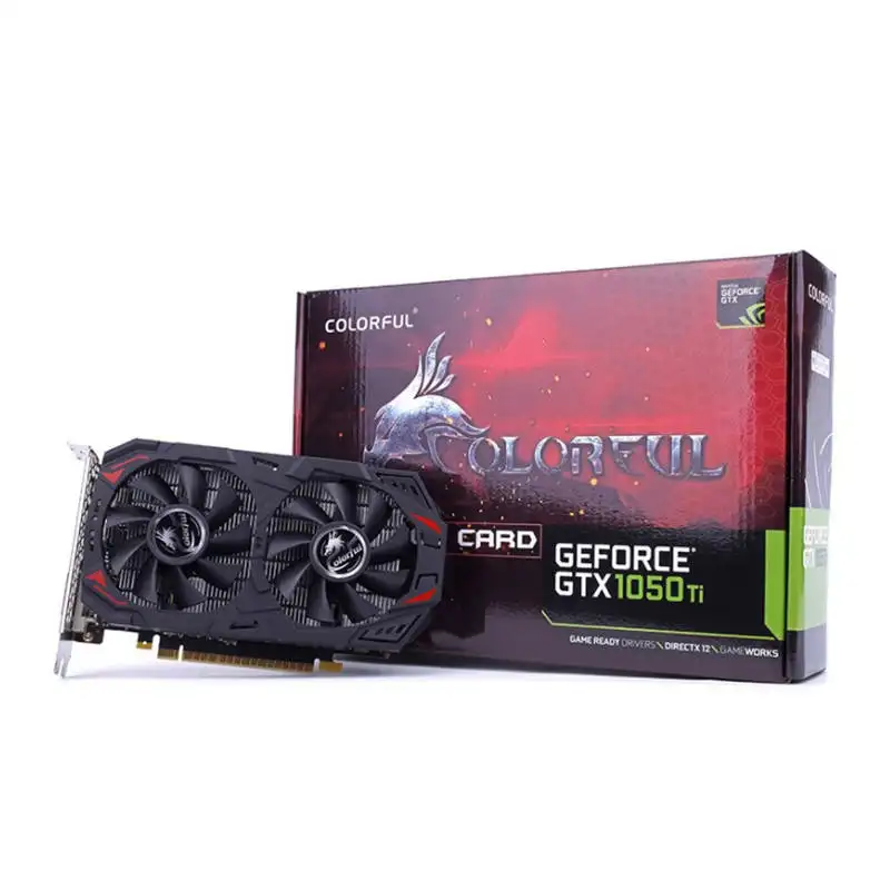 Atacado gtx 1050 ti placa gpu gráficos de perfil baixo gtx 1050ti 4gb