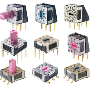 Elektronik Dip anahtarı 10x10mm 6 Pin Dip anahtarı 4,8,10,16 pozisyon dijital kod döner anahtar - Product Image 6