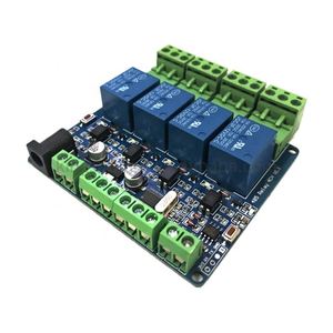 Modbus RTU 12V 1/2/4/8 Channel Relay <strong>Output</strong> Board Switch <strong>Input</strong> RS485 TTL Communication <strong>Network</strong> Expansion Board Relay Module - Product Image 2
