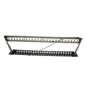 STP/<strong>FTP</strong> Shielded Type 19&quot; 1U 48 Ports Network Lan Empty Blank <strong>Patch</strong> <strong>Panel</strong> - Product Image 1