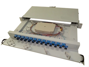ANSHI 19 pulgadas Slide Rotary 24 puertos SC/UPC Panel de conexión de fibra óptica ODF 4G/3G Caja de terminales de fibra óptica de red - Product Image 3