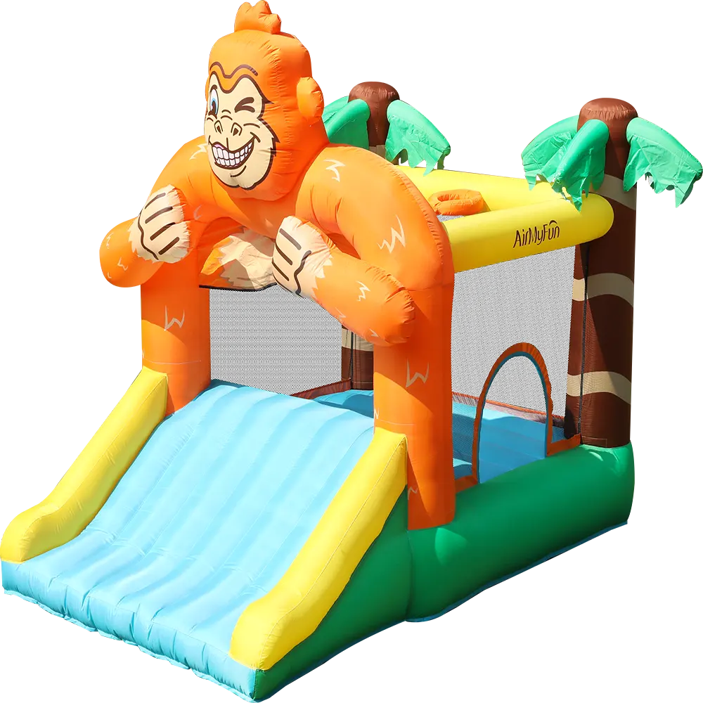 Airmyfun Infla table Bouncer Slide Jumping Castle aufblasbare Hüpfburg Gorilla Bouncer Party Indoor verwendet