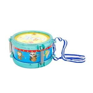 子供用楽器ミニジャズドラム4インチジャズドラム電気メッキ2ハンマー3色混合 - Product Image 1