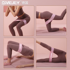 Custom Logo Gym Yoga <strong>Loop</strong> Exercise Bands Set <strong>Handles</strong> Fitness Theraband <strong>Elastic</strong> Resistance Hip Band Training Made Latex Material - Product Image 3