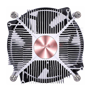 Anodizing 01 New Arrived Cpu Cooler Led Fan <strong>Heatsink</strong> Pc Cooler Computer Case Aluminum <strong>1u</strong> Radiator 90mm for Intel LGA 1700/1800 - Product Image 3