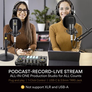 MAONOCASTER Audio Interface Recording Studio Sound <strong>Card</strong> Audio Interface Multi-Channel Mixing Streaming Sound <strong>Card</strong> Podcast Mixers - Product Image 6