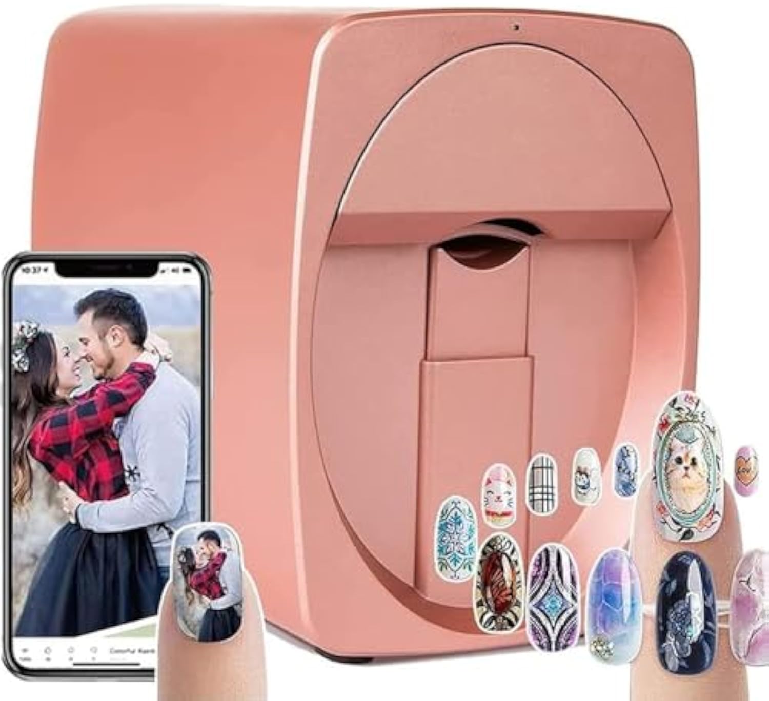 pink nail Printer