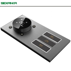 SEXANKA <span class=keywords><strong>KNX</strong></span> akıllı ev otomasyon sistemi sıcaklık duvar anahtarı paneli özelleştirmek - Product Image 1